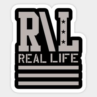 Real Life Sticker